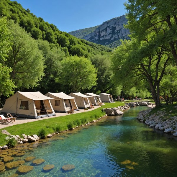 Découverte luxe: top camping 4 étoiles en Drôme provençale